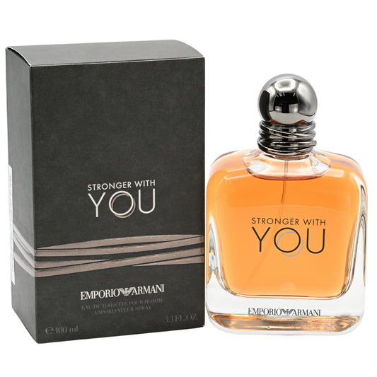 Stronger with You by Giorgio Armani Cologne for Men EDT 3.3 / 3.4 Oz New in Box